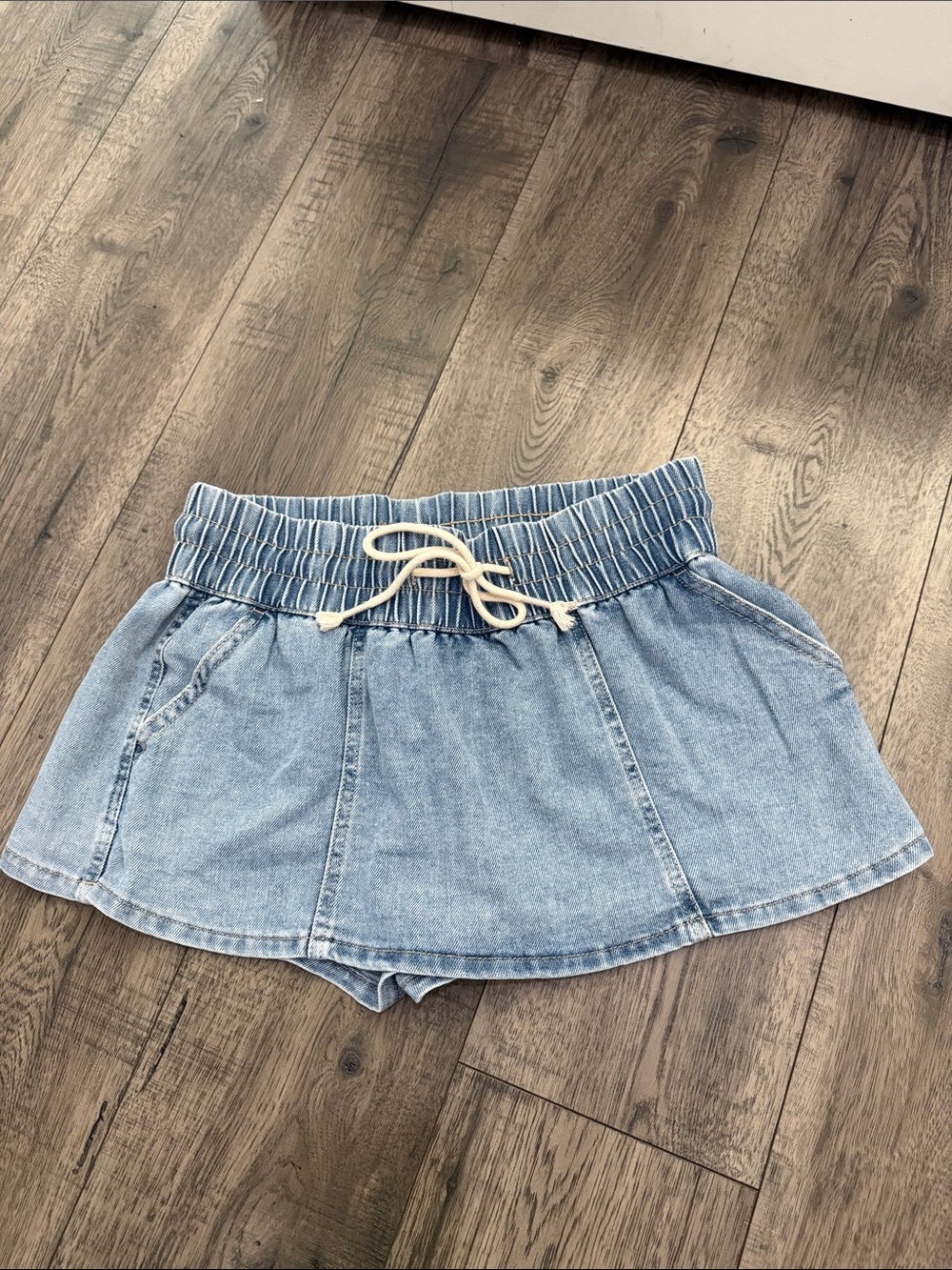 Vanilla star denim skort